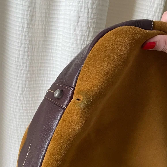 Coach 1941 Bandit Hobo 39 Shoulder Bag in Oak Suede - Picture 13 of 14